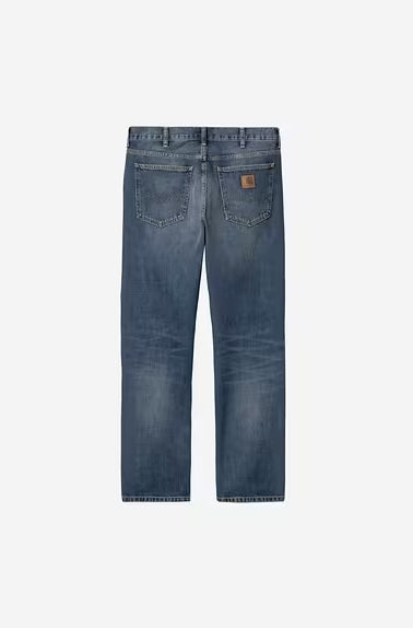 Carhartt WIP Marlow Pant Blue Dark Used – Clássico e Contemporâneo