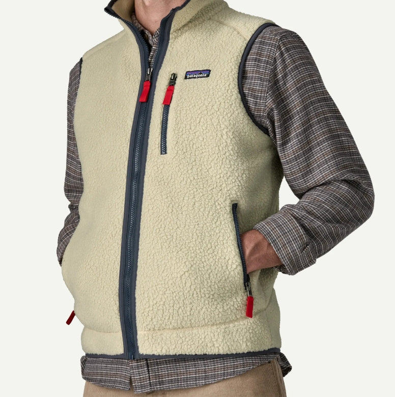 Colete Patagonia Retro Pile Fleece – Conforto quente e estilo retro