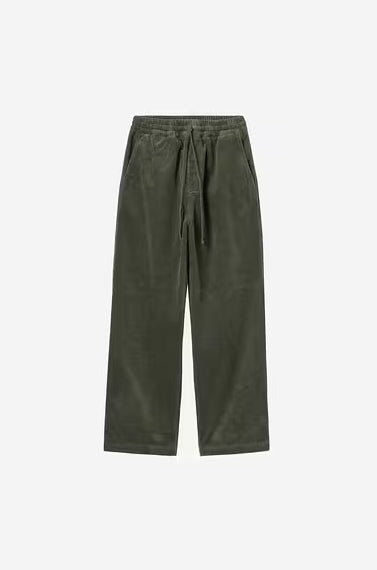 Carhartt Floyde Pant Opuntia – Calças de Pana Corduroy com corte relaxado