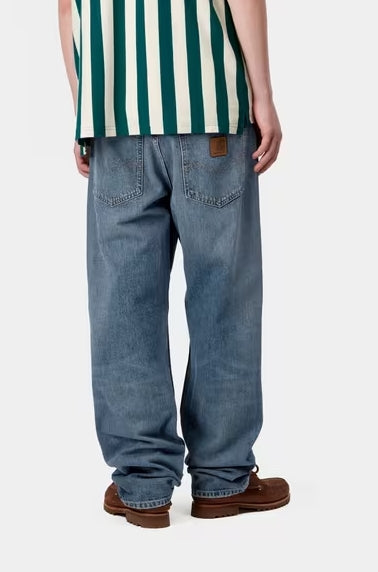 Carhartt WIP Marlow Pant Blue Rinsed – Elegância em Denim Puro
