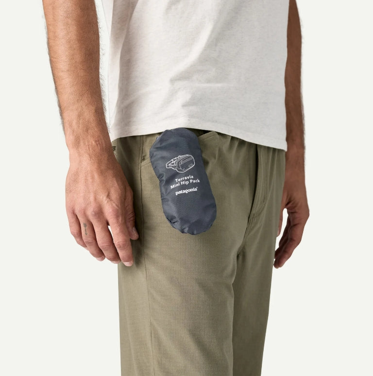 Riñonera Patagonia Terravia Hip Pack 1L – Leveza e praticidade para aventuras curtas